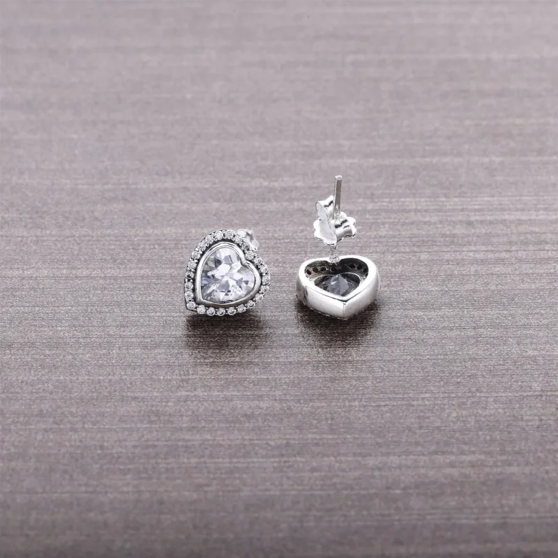 (bilde for) Pandora Glitrende hjerter - 290568CZ - Vis 3