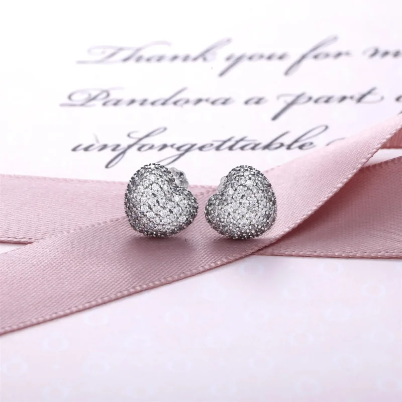 (bilde for) Pandora Pavé Hearts - 290541CZ - Vis 2