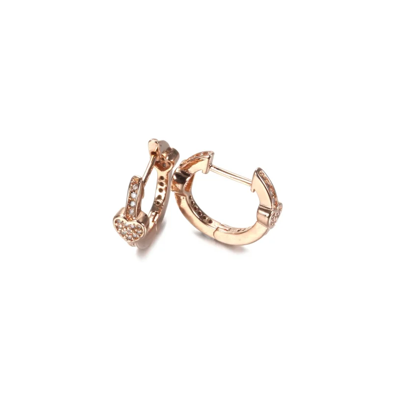 (bilde for) Pandora Pavé Hjerte Øreringer - 287290CZ - Vis 3