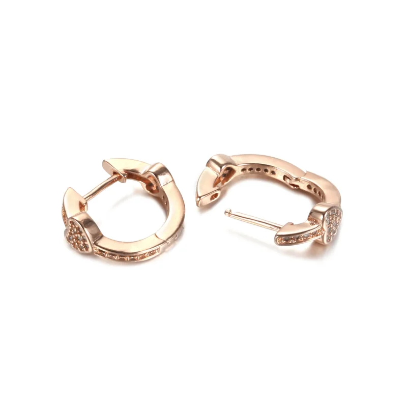 (bilde for) Pandora Pavé Hjerte Øreringer - 287290CZ - Vis 5