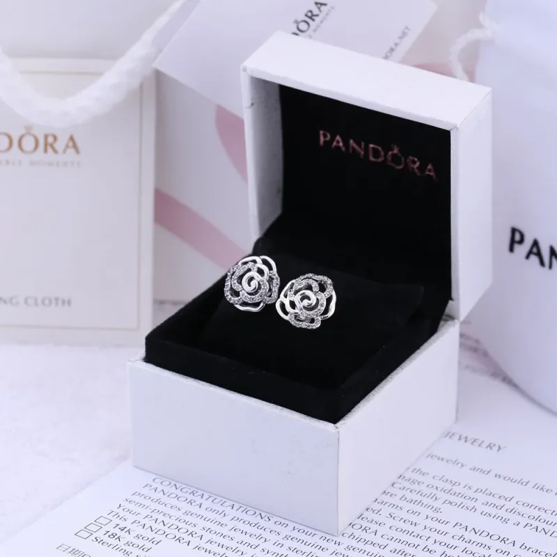 (bilde for) Pandora Shimmering Roses - 290575CZ - Vis 2