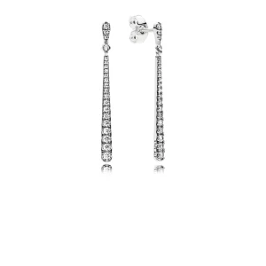 (bilde for) Pandora Shooting Stars, hanging earrings - 296351CZ