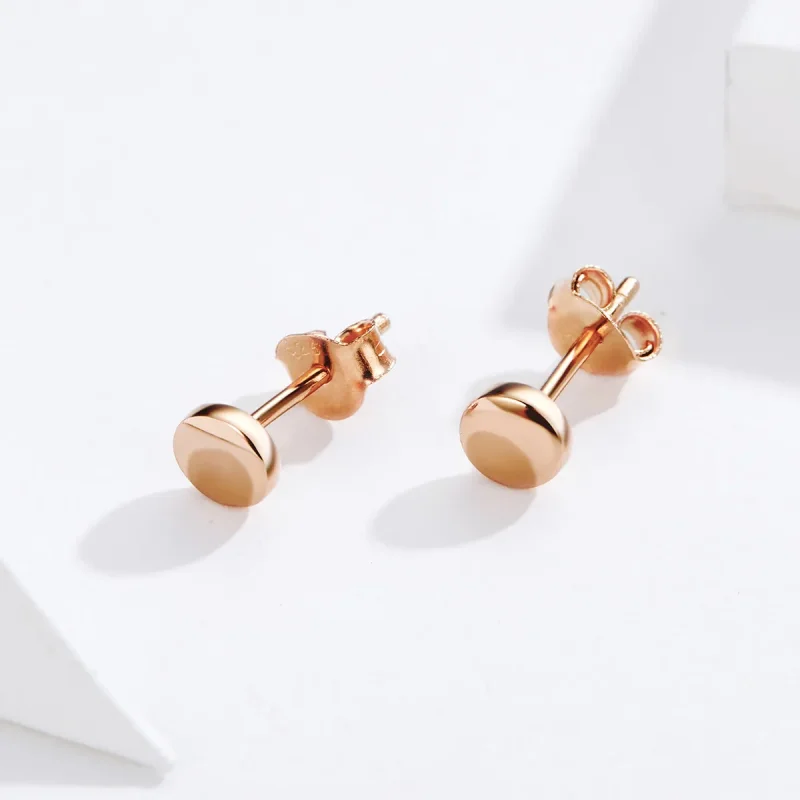 (bilde for) Pandora-stil rosegull enkle bønnerepynt - SCE705-C - Vis 2