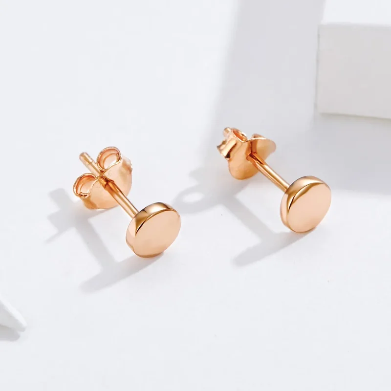 (bilde for) Pandora-stil rosegull enkle bønnerepynt - SCE705-C - Vis 4