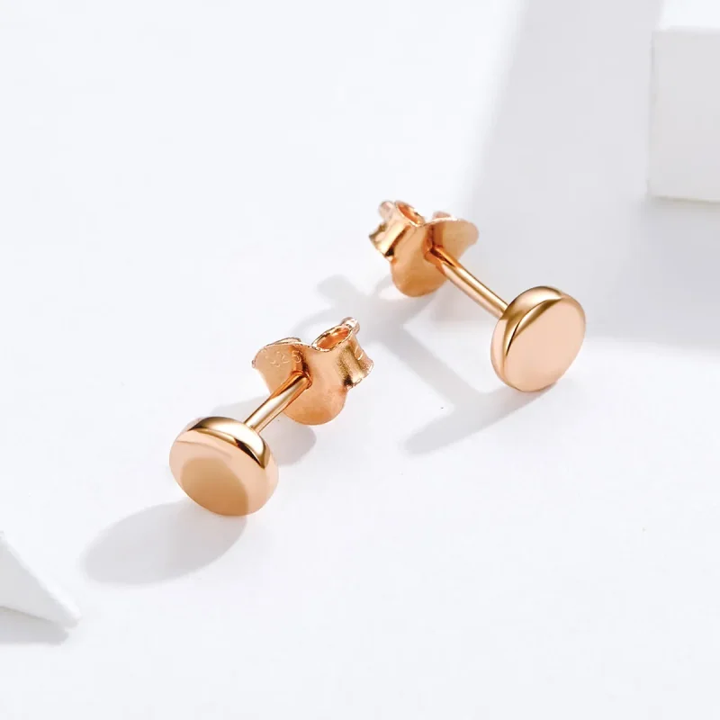 (bilde for) Pandora-stil rosegull enkle bønnerepynt - SCE705-C - Vis 5