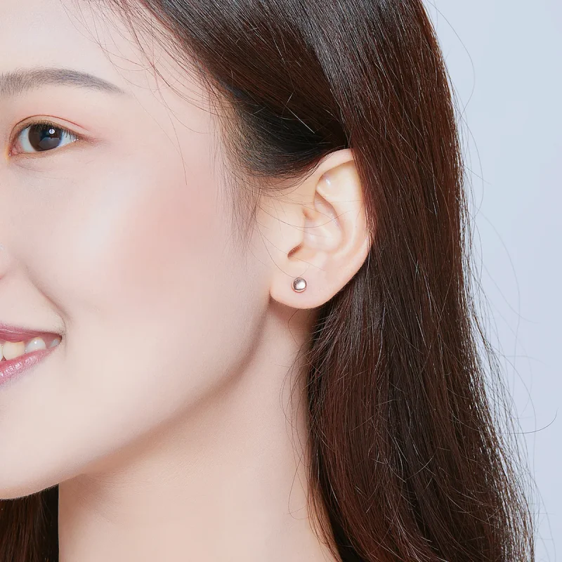 (bilde for) Pandora-stil rosegull enkle bønnerepynt - SCE705-C - Vis 8