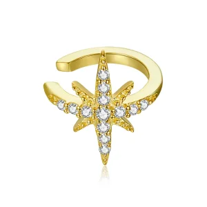 (bilde for) Pandora Style 18 karat gullbelagt Polaris øreklemme - SCE999-B