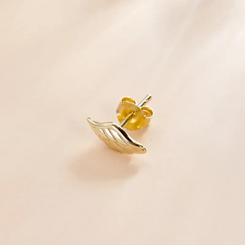 (bilde for) Pandora Style 18 karat gullbelagte vinge øredobber - SCE1092 - Vis 2