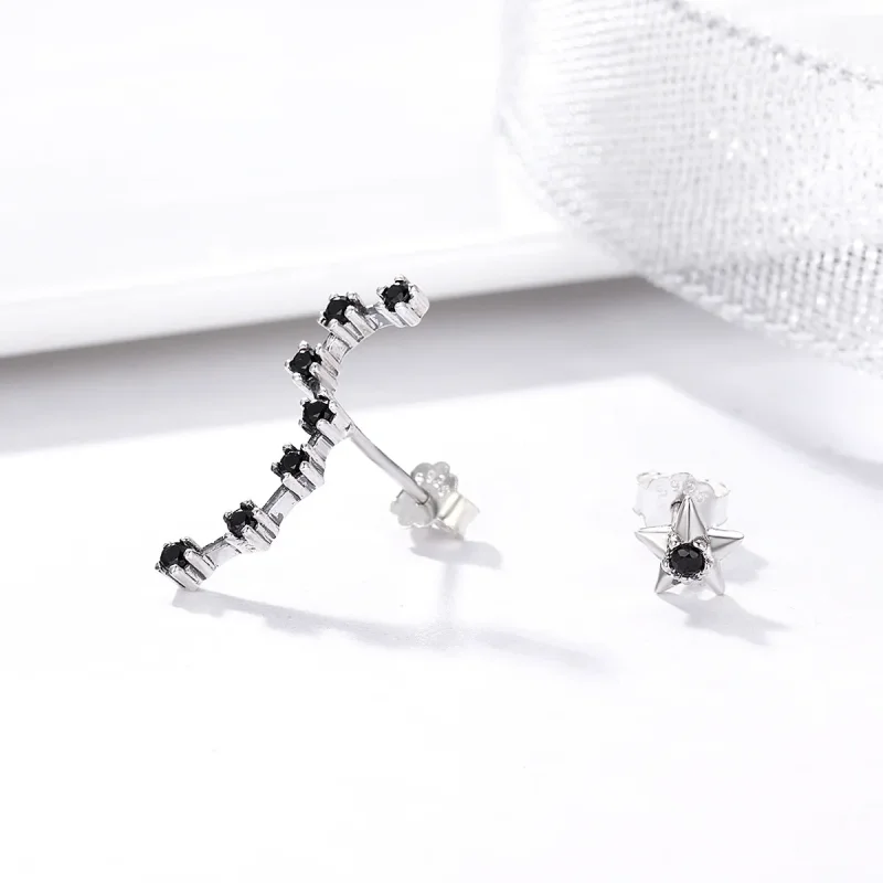 (bilde for) Pandora Style Silver Big Dipper øredobber - SCE166 - Vis 4