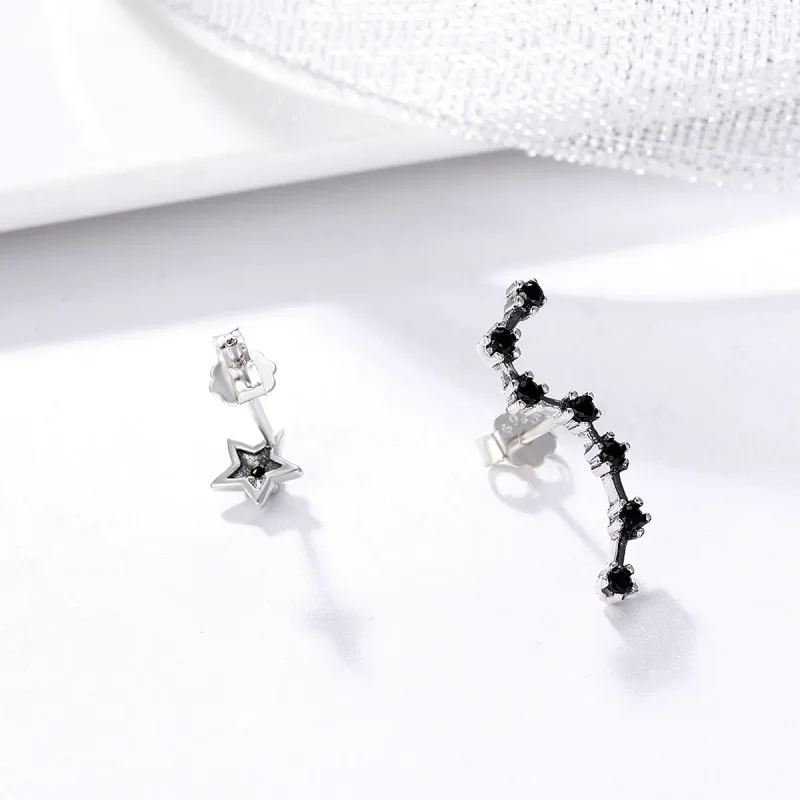 (bilde for) Pandora Style Silver Big Dipper øredobber - SCE166 - Vis 5