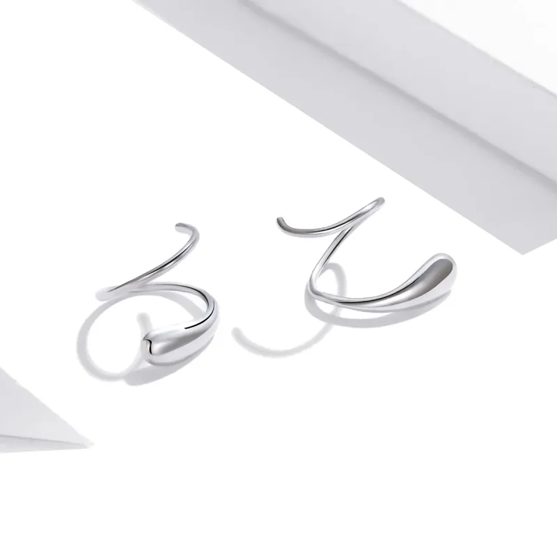 (bilde for) Pandora Style Silver Creative vanndråper øredobber - SCE1130 - Vis 2