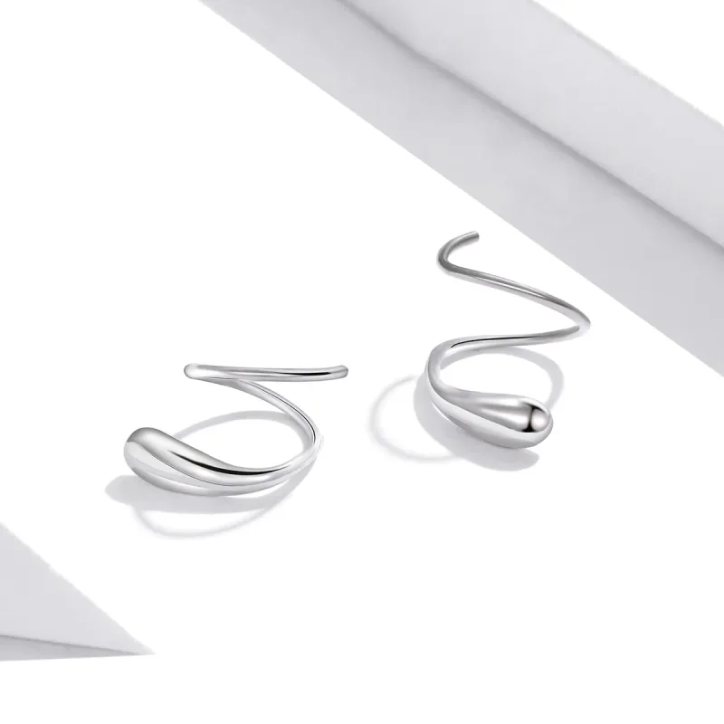 (bilde for) Pandora Style Silver Creative vanndråper øredobber - SCE1130 - Vis 4