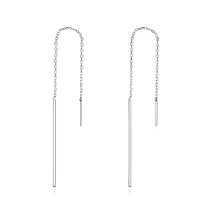 (bilde for) Pandora Style Silver Elegant Line hengende øredobber - SCE490