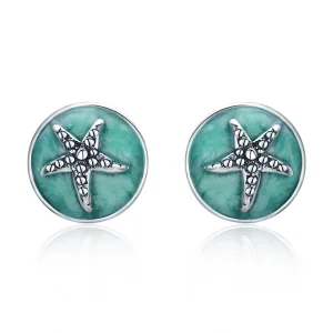 (bilde for) Pandora Style Silver Fantasy Starfish Stud øredobber - SCE205