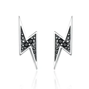 (bilde for) Pandora Style Silver Lightning øredobber - SCE156