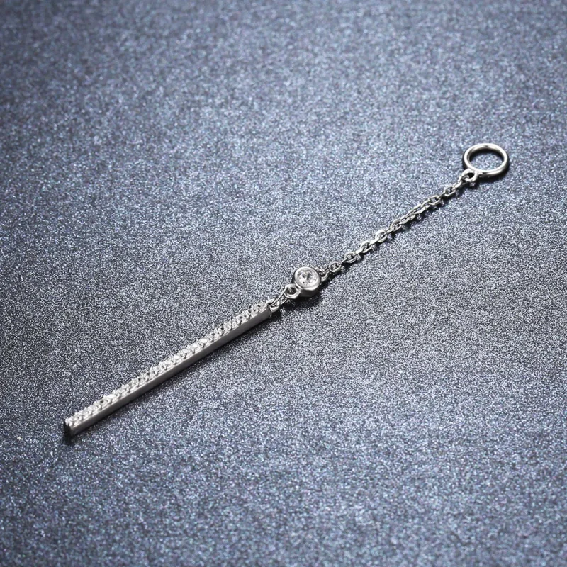 (bilde for) Pandora Style Silver Line hengende øredobber - SCE081 - Vis 2