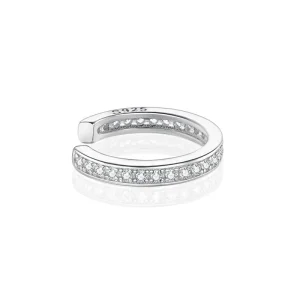 (bilde for) Pandora Style Silver Simple Ear clip - SCE998-A