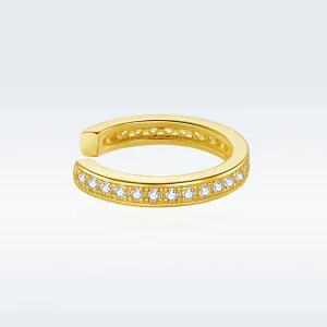 (bilde for) Pandora Style Silver Simple Ear clip - SCE998-B