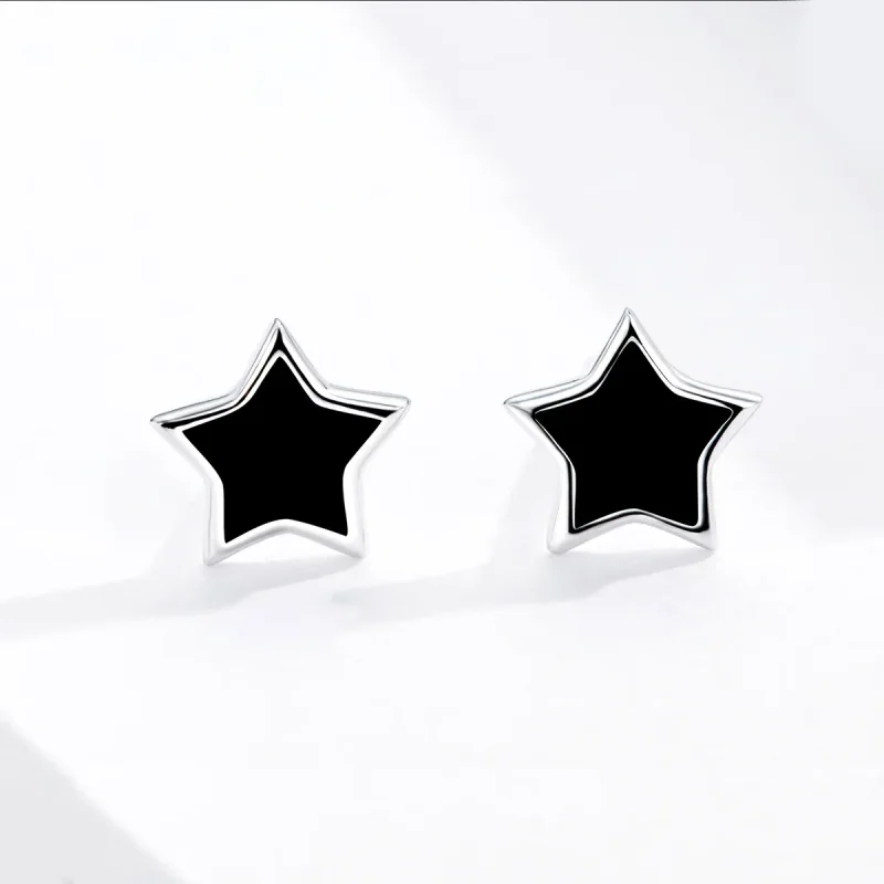 (bilde for) Pandora Style Silver Stars øredobber - BSE275 - Vis 2