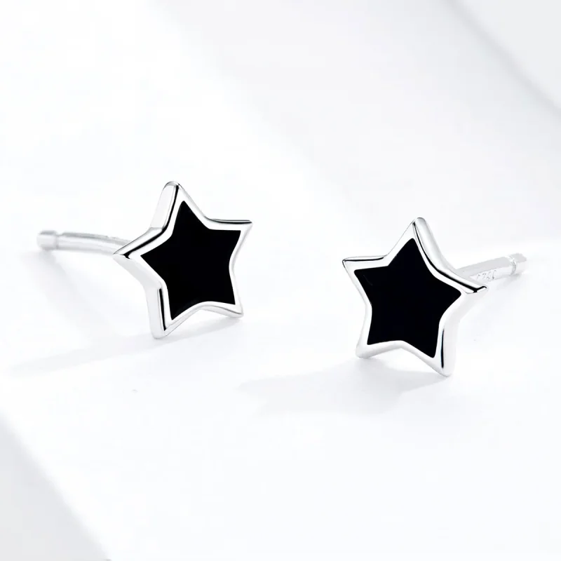 (bilde for) Pandora Style Silver Stars øredobber - BSE275 - Vis 4