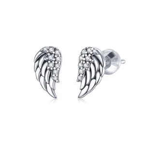(bilde for) Pandora Style Silver Wings øredobber - SCE882