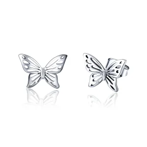(bilde for) Pandora Style Sølv Butterfly Dream øredobber - SCE452