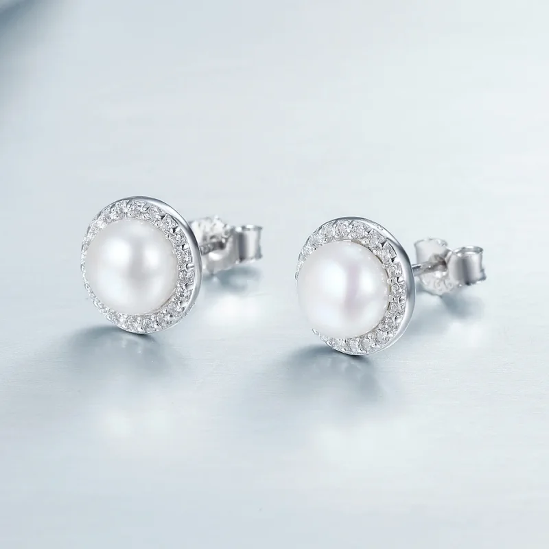 (bilde for) Pandora Style Sølv Elegante Monolog øredobber - SCE122 - Vis 4
