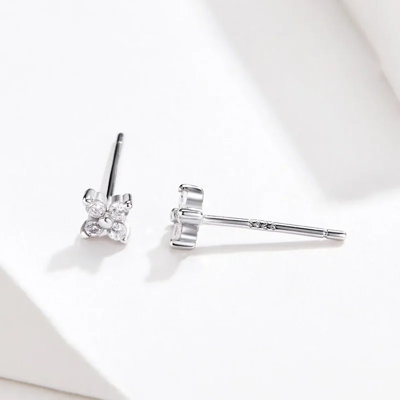 (bilde for) Pandora Style Sølv Flower of Light ørepynt - SCE648 - Vis 4