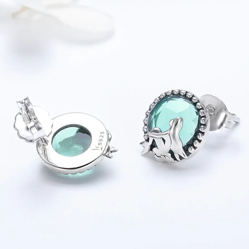 (bilde for) Pandora Style Sølv Love of Mermaid øredobber - SCE383 - Vis 2