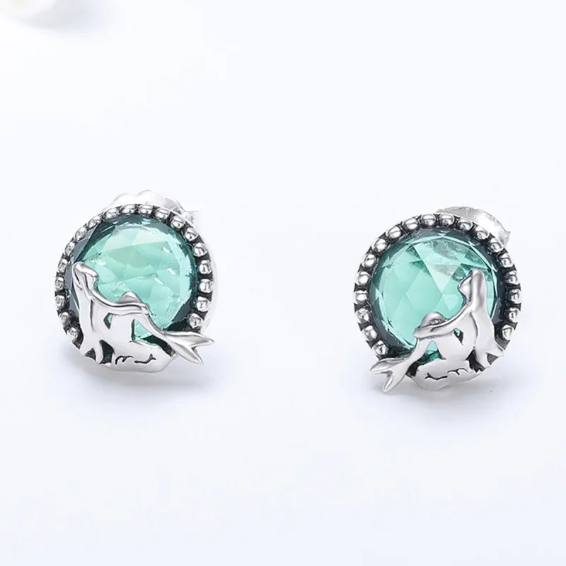 (bilde for) Pandora Style Sølv Love of Mermaid øredobber - SCE383 - Vis 3