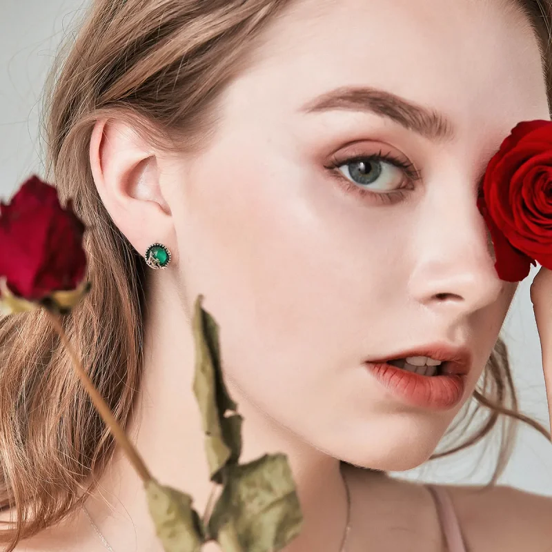 (bilde for) Pandora Style Sølv Love of Mermaid øredobber - SCE383 - Vis 6