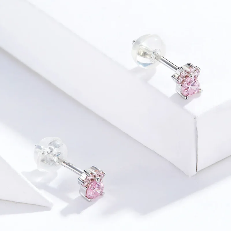 (bilde for) Pandora Style Sølv Lovely Claws Stud øredobber - SCE781 - Vis 4