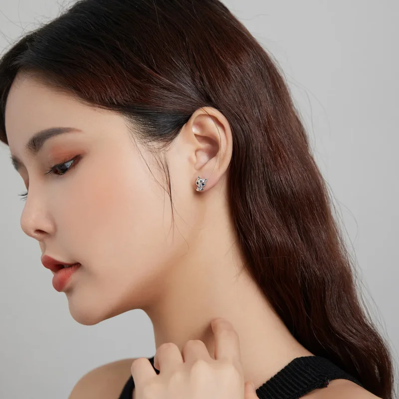 (bilde for) Pandora Style Sølv Lovely Fox Stud øredobber - SCE1084 - Vis 6