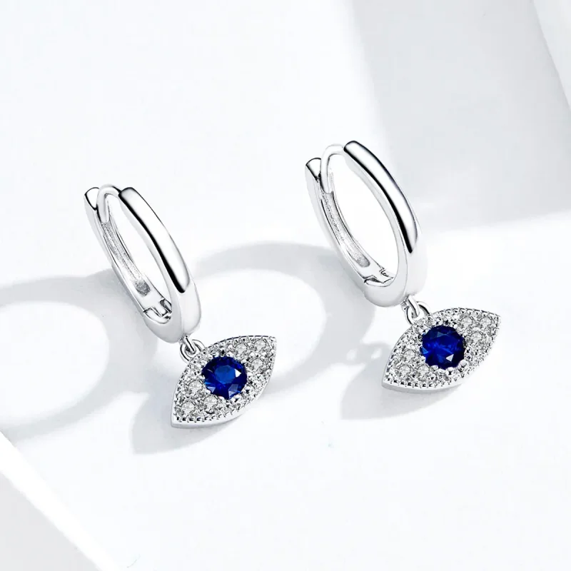 (bilde for) Pandora Style Sølv Lucky Eyes Dangle øredobber - BSE274 - Vis 2