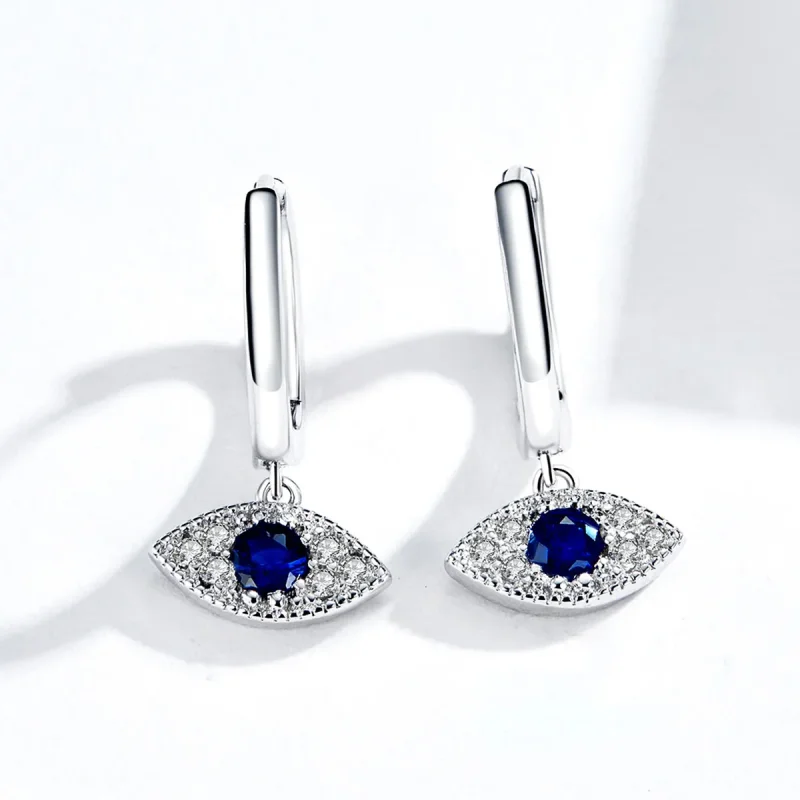(bilde for) Pandora Style Sølv Lucky Eyes Dangle øredobber - BSE274 - Vis 3