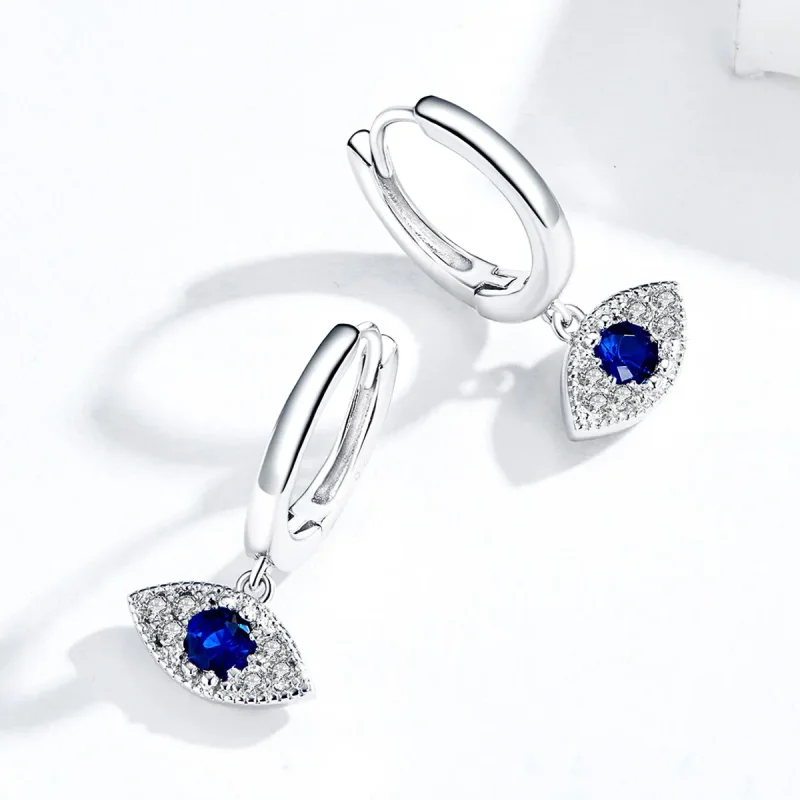 (bilde for) Pandora Style Sølv Lucky Eyes Dangle øredobber - BSE274 - Vis 4