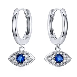 (bilde for) Pandora Style Sølv Lucky Eyes Dangle øredobber - BSE274