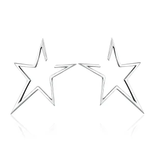 (bilde for) Pandora Style Sølv Moderne Star Stud øredobber - SCE107