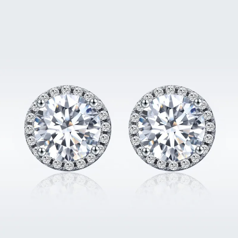 (bilde for) Pandora Style Sølv Noble Light Stud øredobber - SCE358 - Vis 3