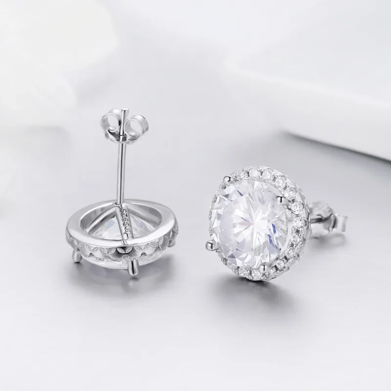 (bilde for) Pandora Style Sølv Noble Light Stud øredobber - SCE358 - Vis 5
