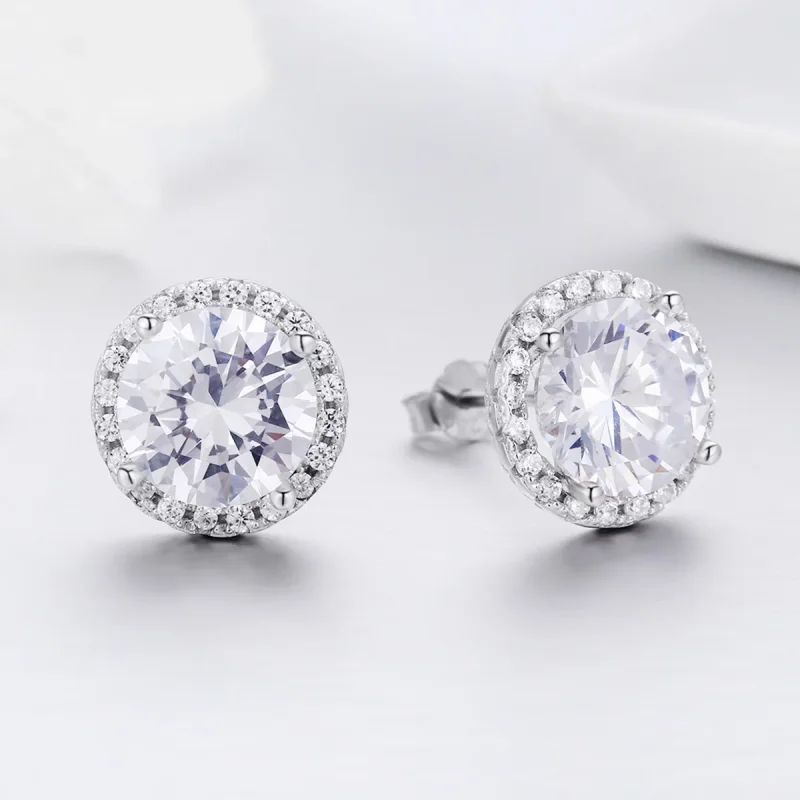 (bilde for) Pandora Style Sølv Noble Light Stud øredobber - SCE358 - Vis 6