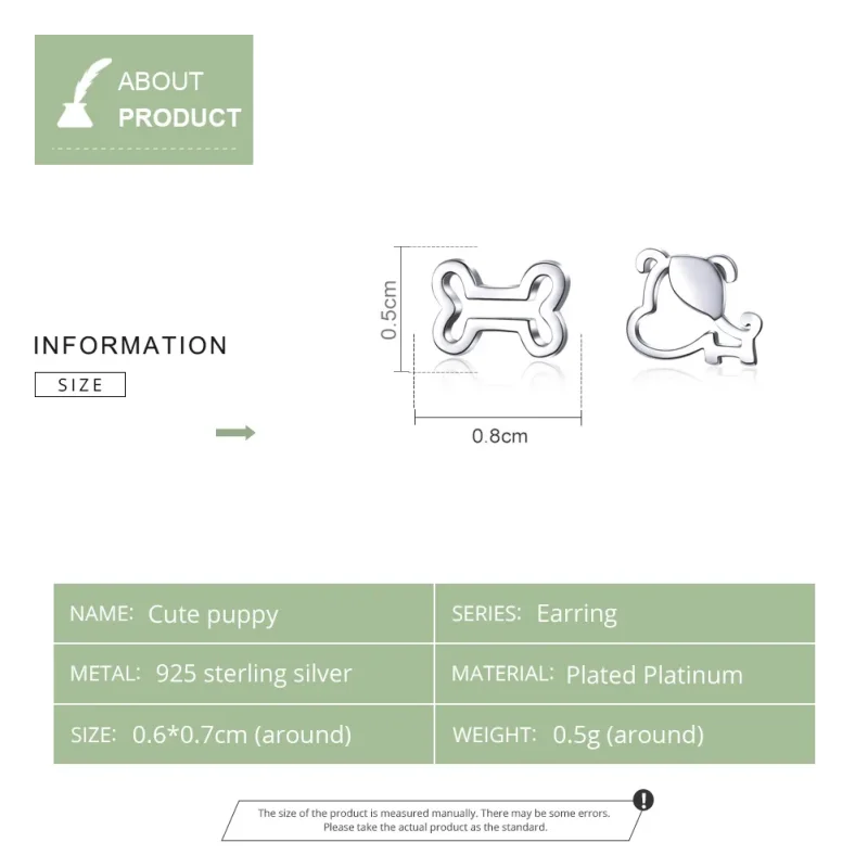 (bilde for) Pandora Style Sølv Openwork Paw Stud øredobber - SCE649 - Vis 8