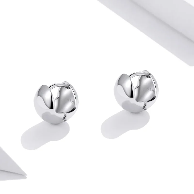 (bilde for) Pandora Style sølv speil øredobber - SCE1119 - Vis 3