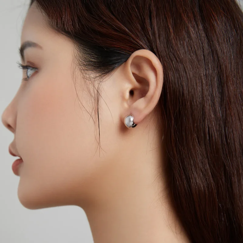 (bilde for) Pandora Style sølv speil øredobber - SCE1119 - Vis 7