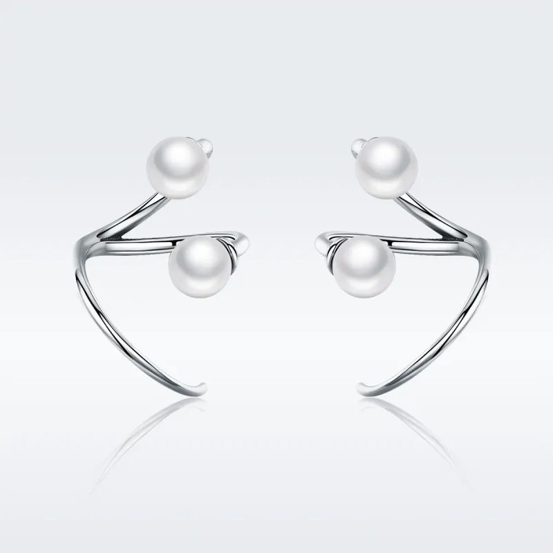 (bilde for) Pandora Style Sølv Tender You Stud øredobber - SCE306 - Vis 3