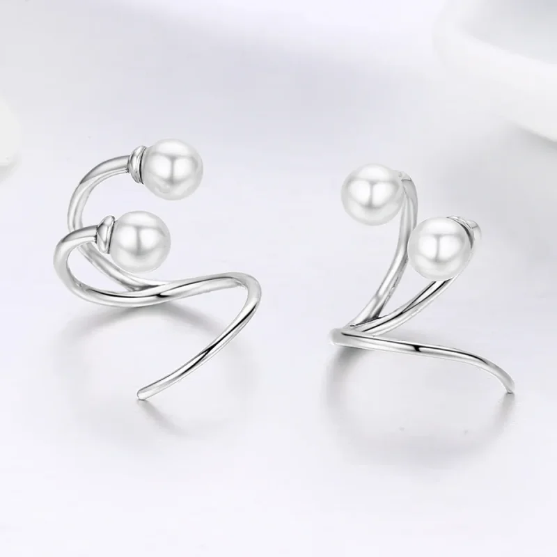 (bilde for) Pandora Style Sølv Tender You Stud øredobber - SCE306 - Vis 5