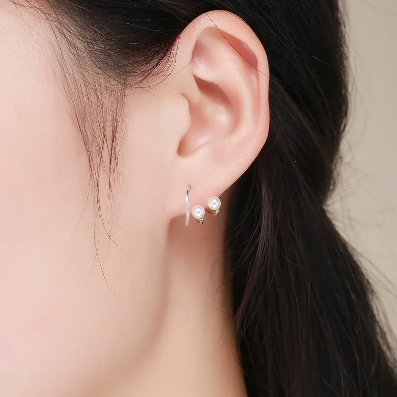 (bilde for) Pandora Style Sølv Tender You Stud øredobber - SCE306 - Vis 6