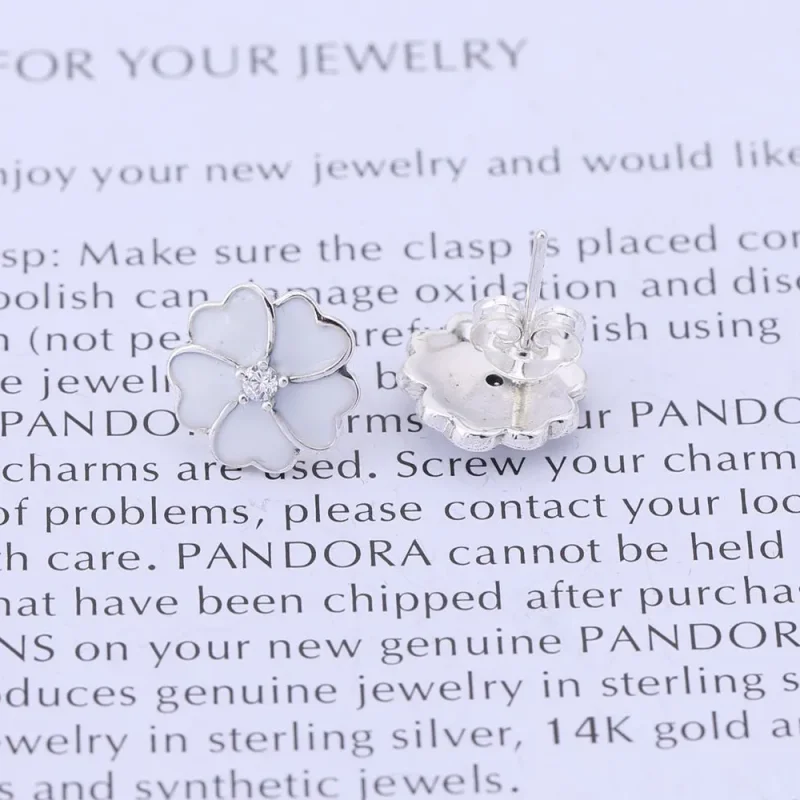 (bilde for) Pandora White Primroses - 290569EN12 - Vis 2