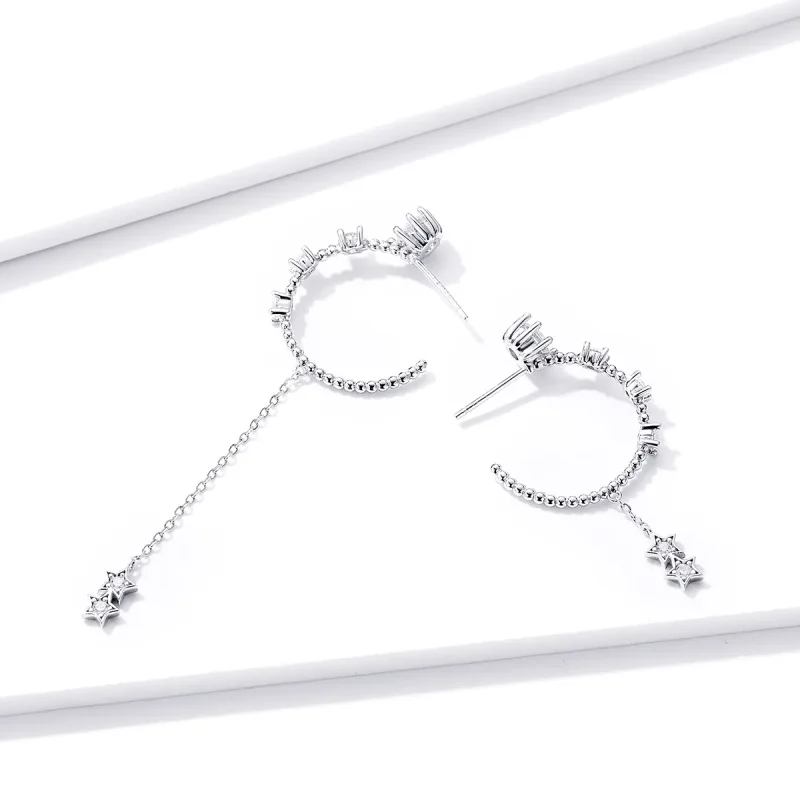 (bilde for) Pandora Style Bright hengende øredobber - BSE310 - Vis 2