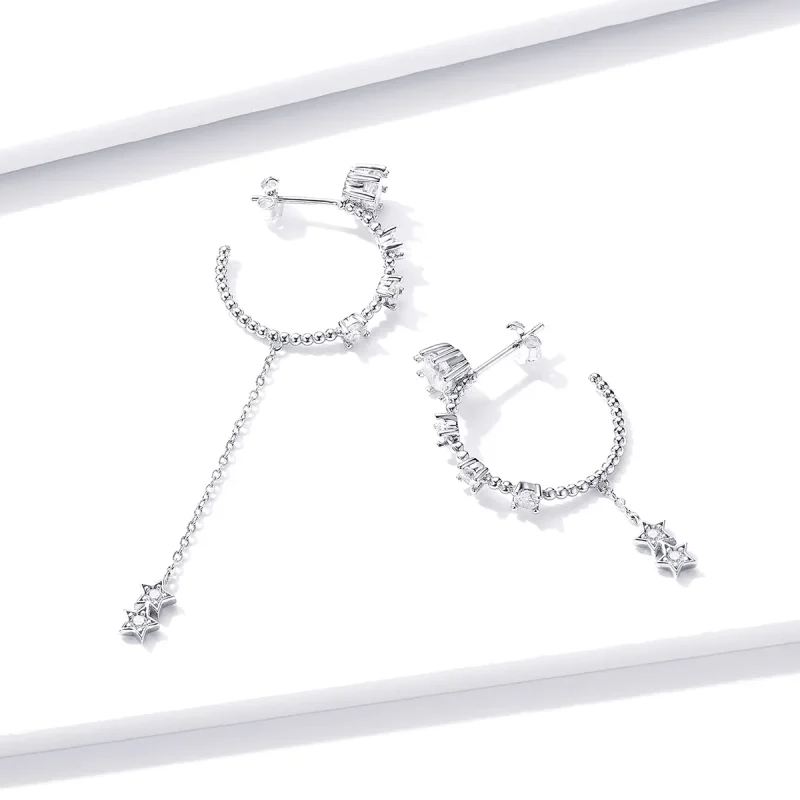 (bilde for) Pandora Style Bright hengende øredobber - BSE310 - Vis 3